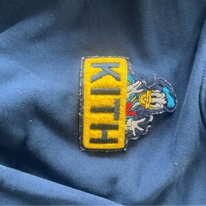 Kith Kids Navy Jacket with Donald Duck Patch